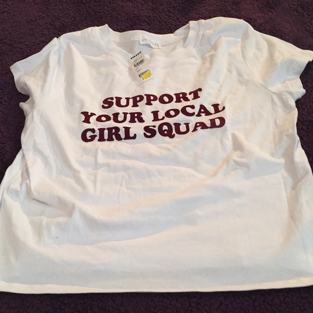 White tilys t-shirt